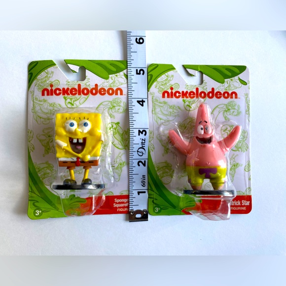 Nickelodeon Sponge Bob Square Pants & Patrick Star Collectable Figurines - Picture 8 of 8